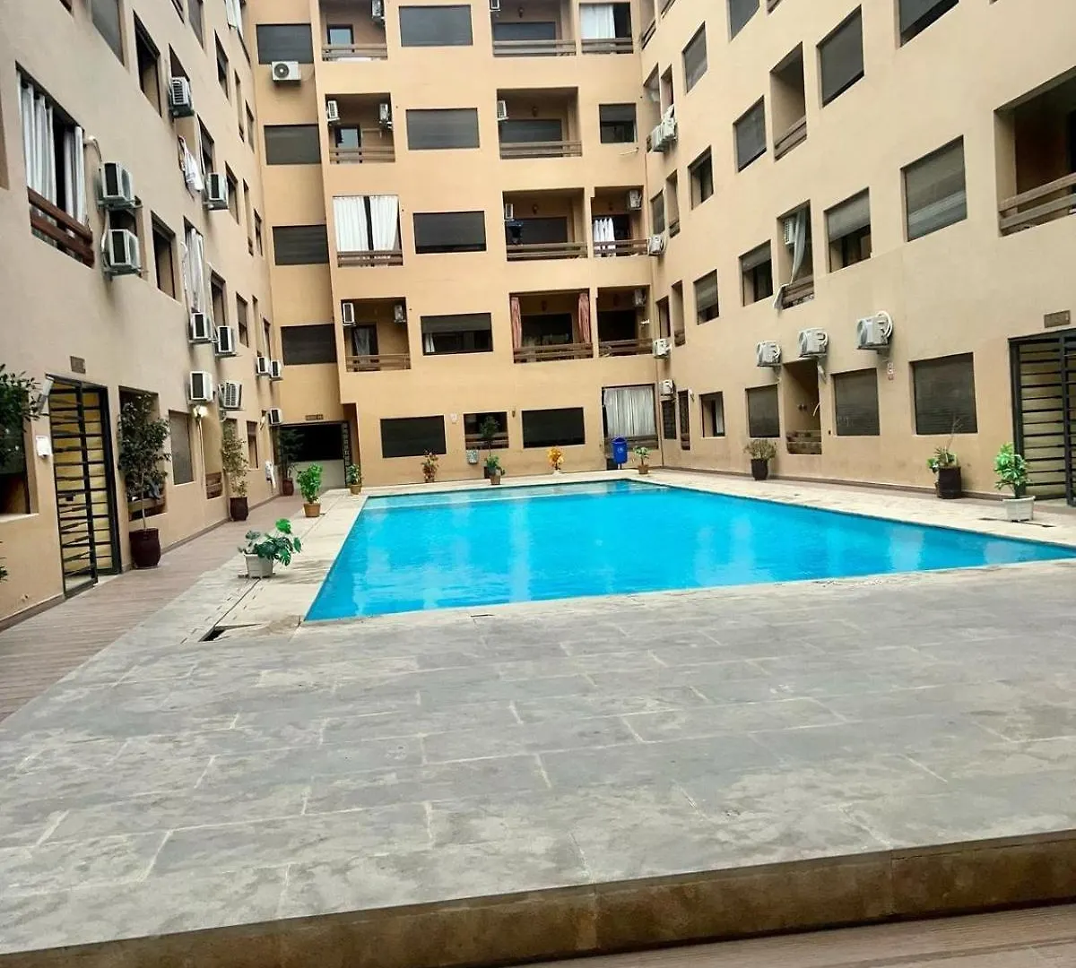 Appartement Centrale Moderne Avec Piscine Hivernage Gueliz 마라케시 0*,
